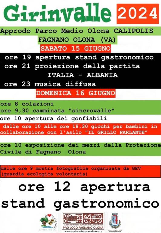 Girinvalle 2024, le locandine 