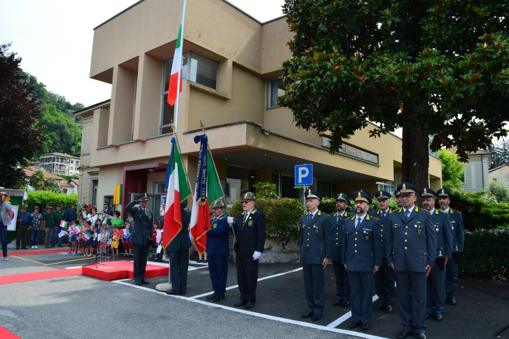 Intitolato a Cittiglio il "Piazzale Fiamme Gialle d'Italia"