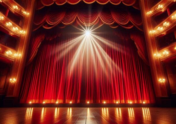 Teatro - sipario rosso eventi 2024 