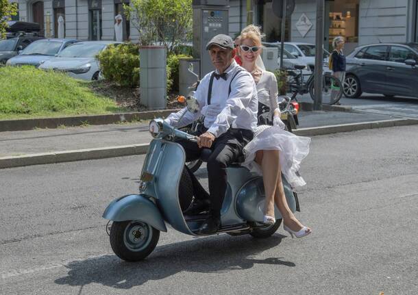 Luino, il concorso d’eleganza su due ruote