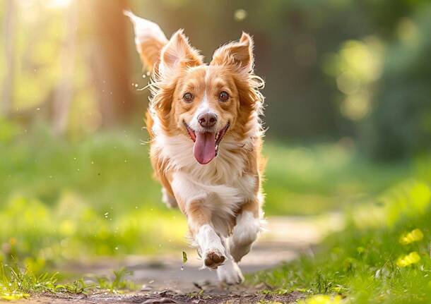cane che corre