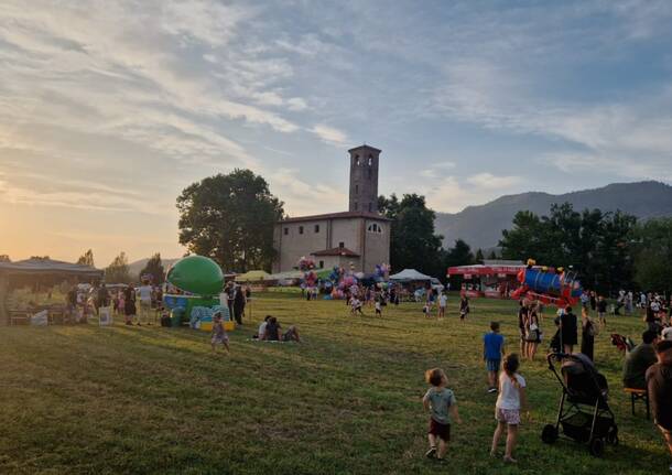 Casciago si illumina grazie ai fuochi di Sant'Eusebio