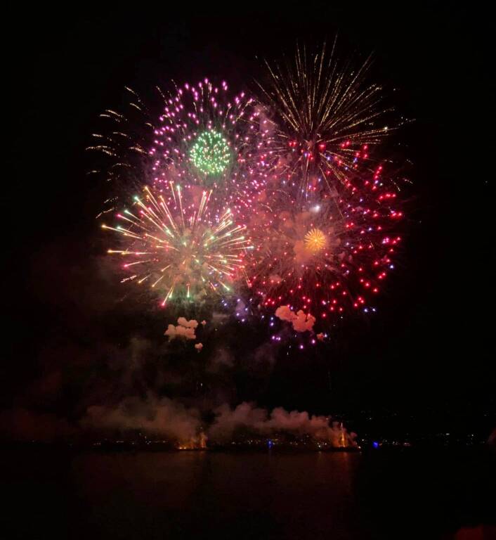 I Fuochi D'Artificio di Ranco - Agosto 2024 