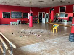Il centro sportivo di Brebbia devastato dai vandali