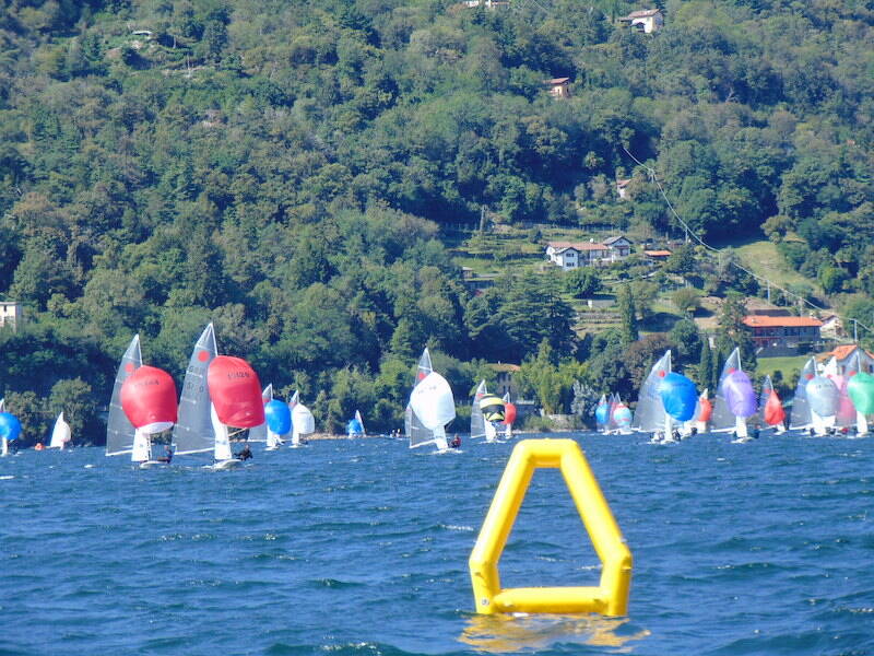 I Campionati Europei di vela - classe Fireball - a Maccagno