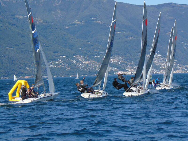 I Campionati Europei di vela - classe Fireball - a Maccagno