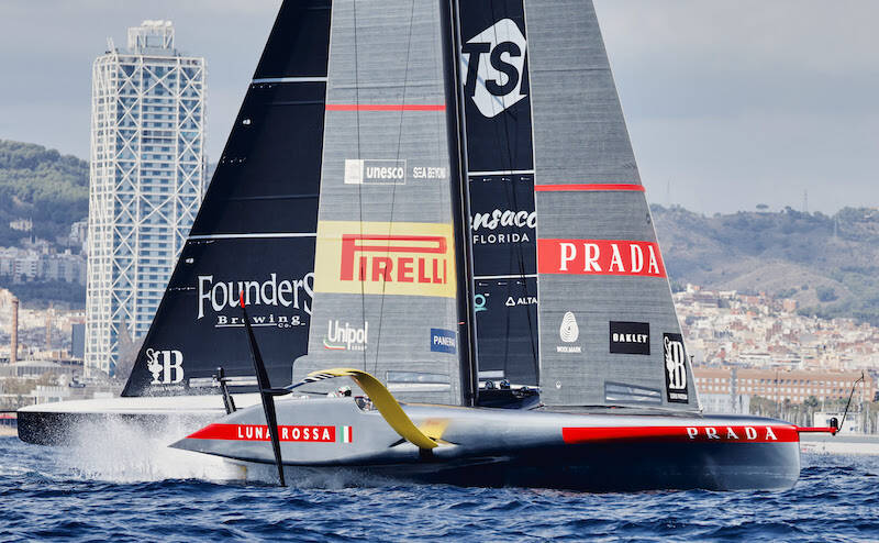 Luna Rossa va a caccia della America\'s Cup