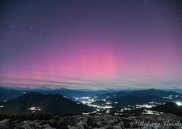 Aurora boreale ottobre 2024