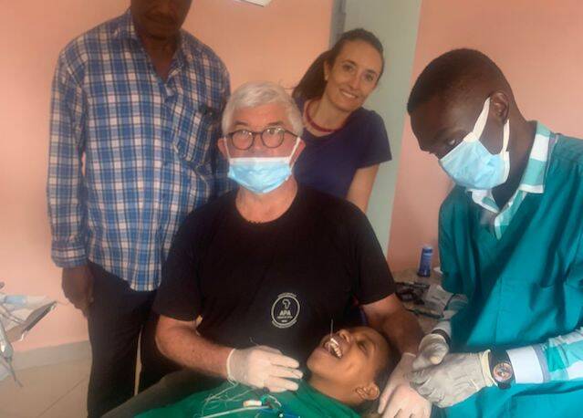 La missione medica di Azzalin in Africa