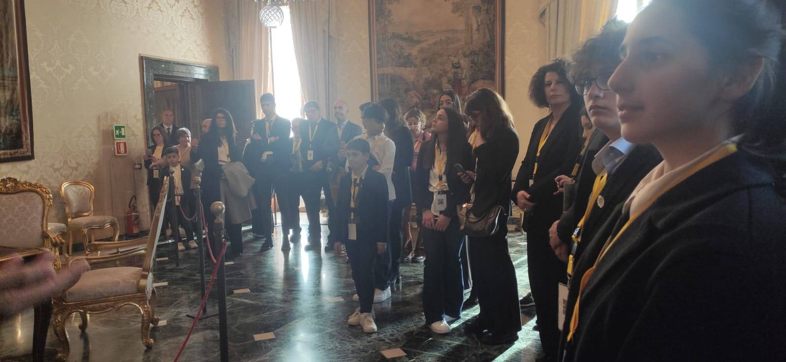 La prima giornata a Roma dei giovani sindaci del Varesotto