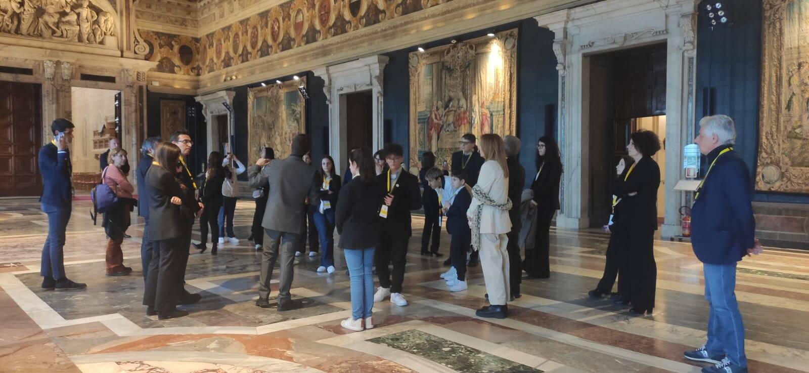 La prima giornata a Roma dei giovani sindaci del Varesotto