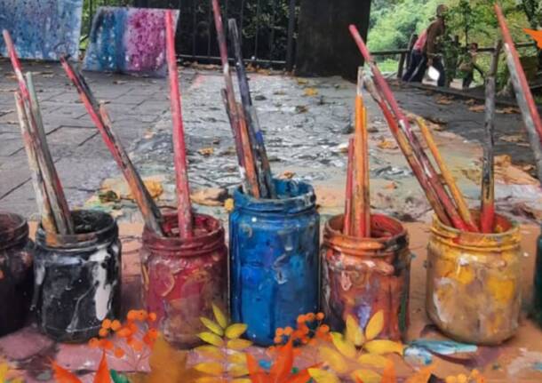 colori pennelli