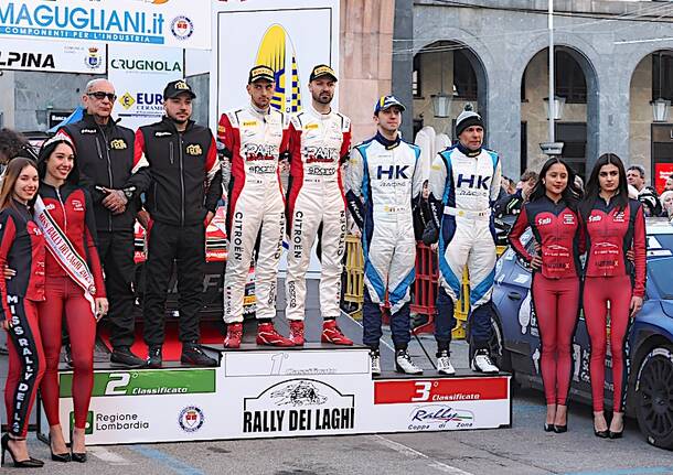 Rally dei Laghi 2025 - La premiazione - Roberto Gernetti