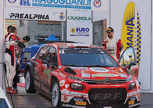 Rally dei Laghi 2025 - La premiazione - Roberto Gernetti