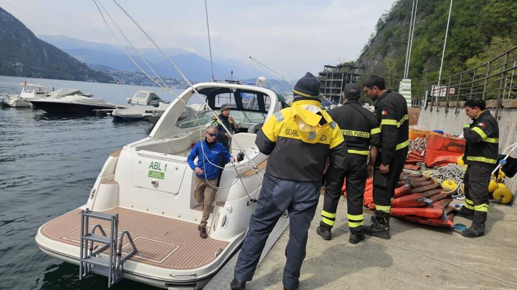 Emergenza gasolio nel Ceresio: contenuta la perdita grazie a un intervento congiunto