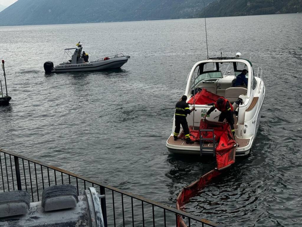 Emergenza gasolio nel Ceresio: contenuta la perdita grazie a un intervento congiunto