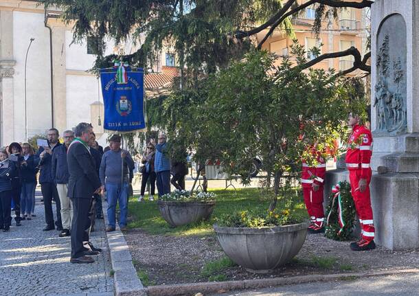 Le celebrazioni per l’80esimo anniversario della Liberazione a Luino
