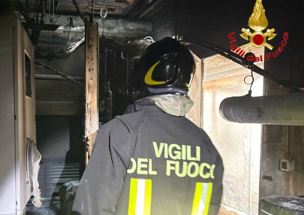 incendio ospedale luino