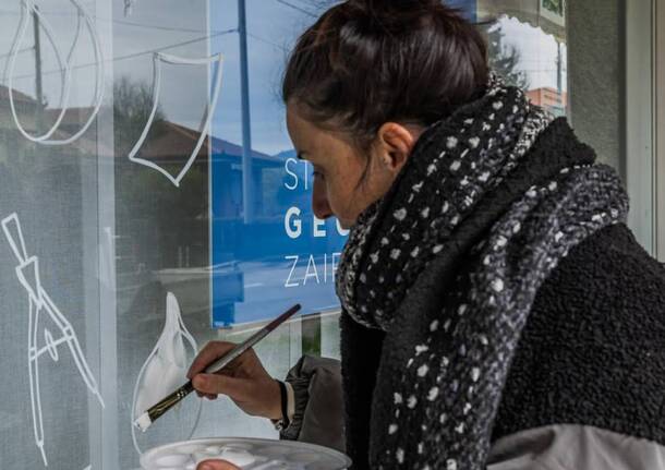 vetrine fiorite ispra - foto leone luraghi
