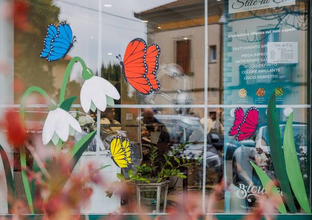 vetrine fiorite ispra - foto leone luraghi