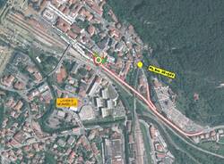 progetto sottopasso Laveno