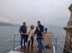 Un nuovo pontile d'attracco sul lungolago di Baveno