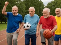 anziani che fanno sport | con Chat GPT