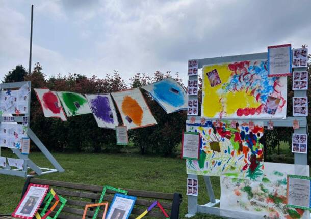 I lavori dei bambini di Cadrezzate con Osmate ispirati a Leonardo da Vinci