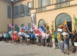 L'inaugurazione del Campionato del mondo di deltaplano a Laveno