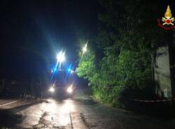 Maltempo nel Vco, vigili del fuoco al lavoro