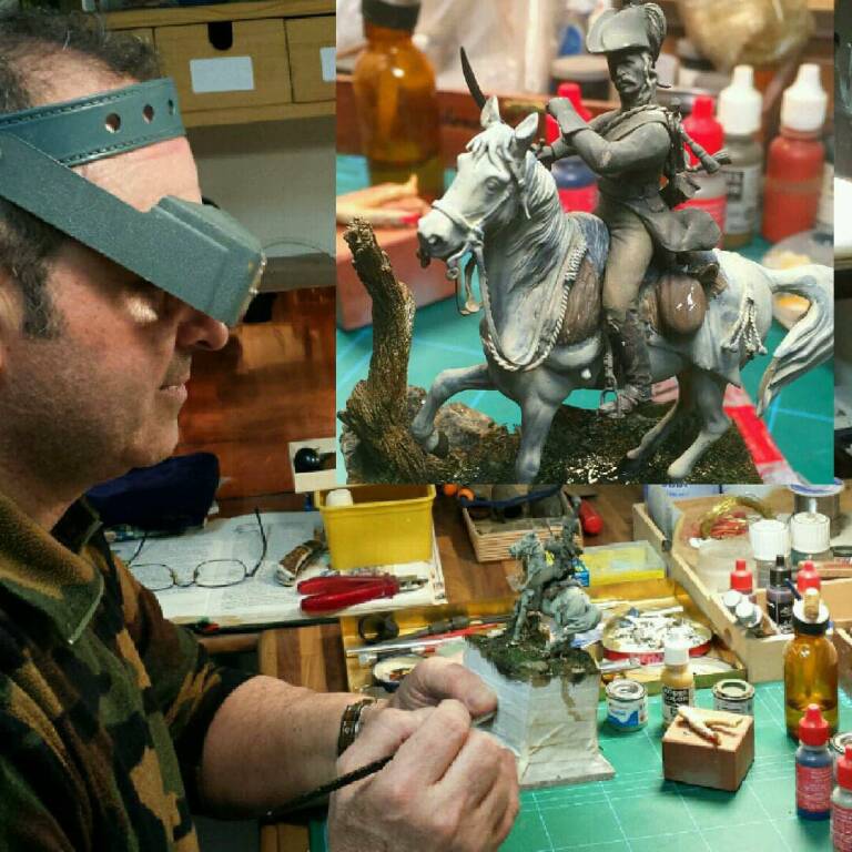 Il carabiniere modellista che fa rivivere la storia