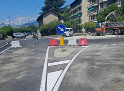 Il nuovo sottopasso di Laveno