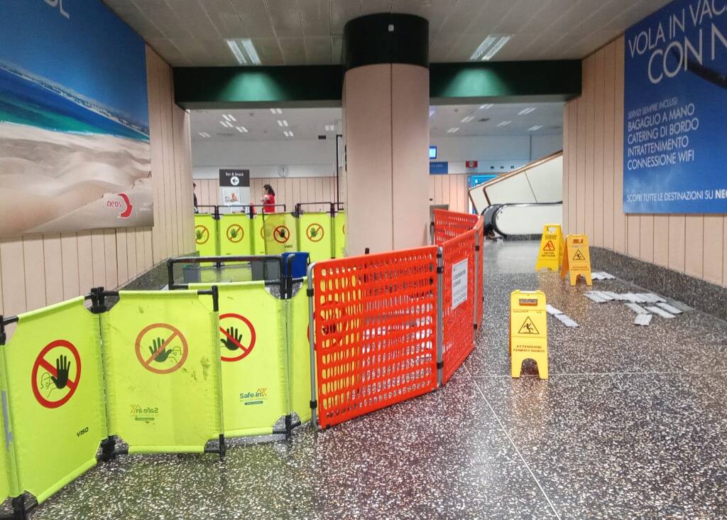 allagamento malpensa