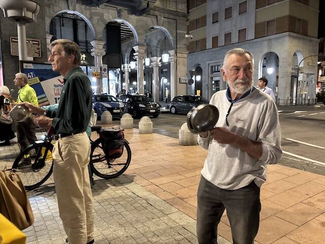Quarta domenica con le pentole per Gaza