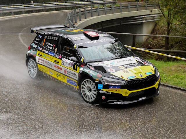 Andrea Crugnola vince il Rally del Ticino