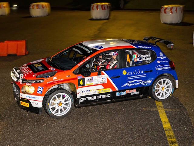 Andrea Crugnola vince il Rally del Ticino