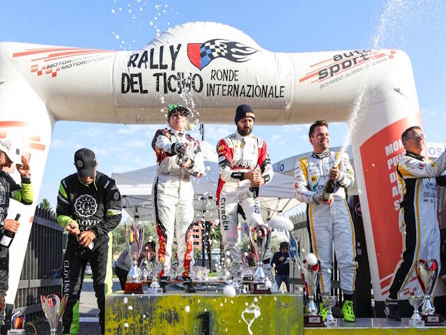 Andrea Crugnola vince il Rally del Ticino