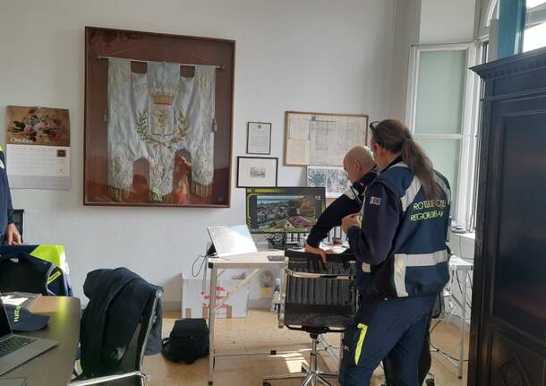 Angera COC -  simulazioni protezione civile