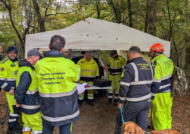 Esercitazione Castelseprio protezione civile 