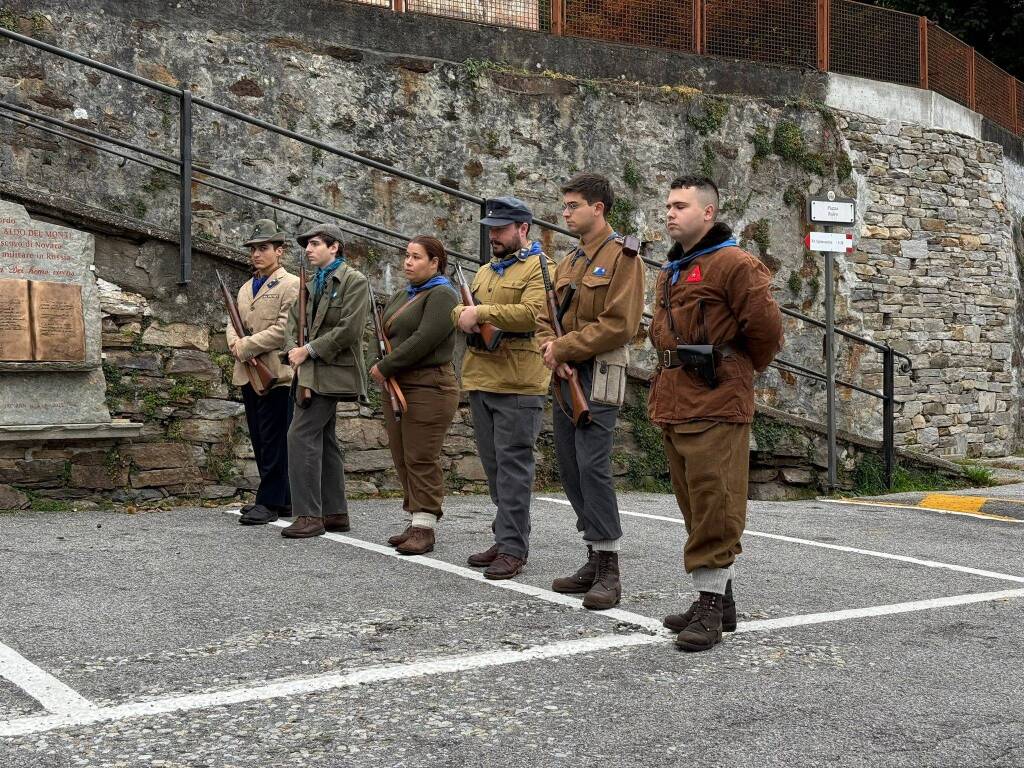 La commemorazione di Alfredo Di Dio e dei "partigiani azzurri"