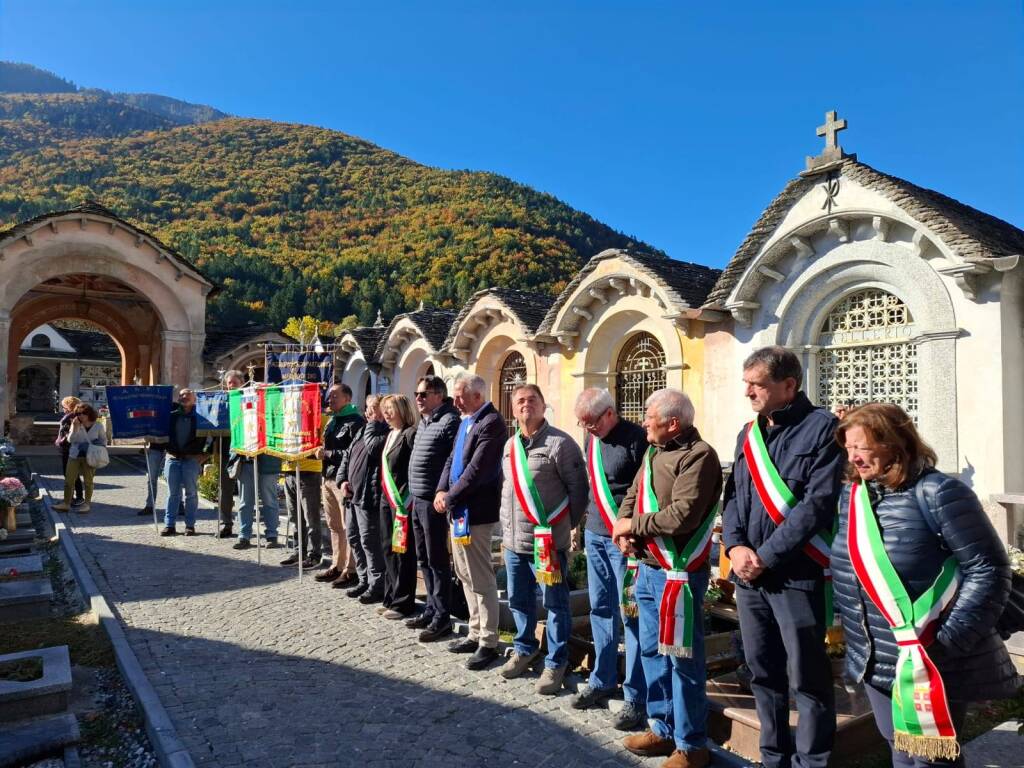 La commemorazione di Alfredo Di Dio e dei "partigiani azzurri"