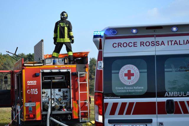 Maxi esercitazione a Vergiate