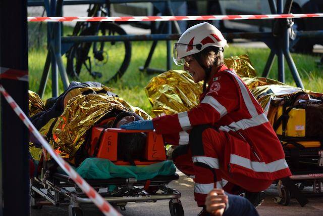 Maxi esercitazione a Vergiate