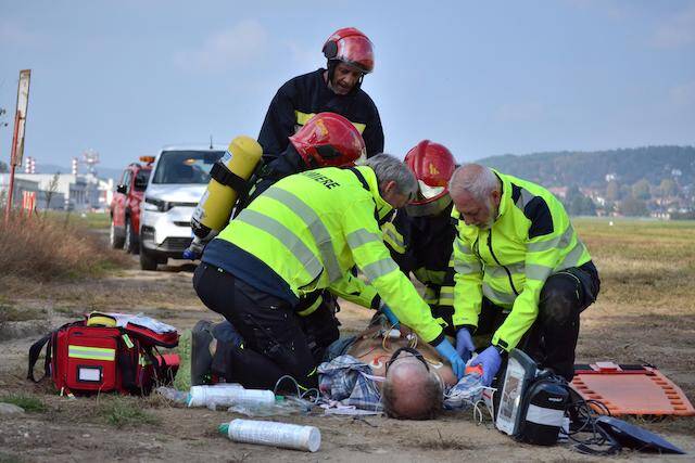 Maxi esercitazione a Vergiate