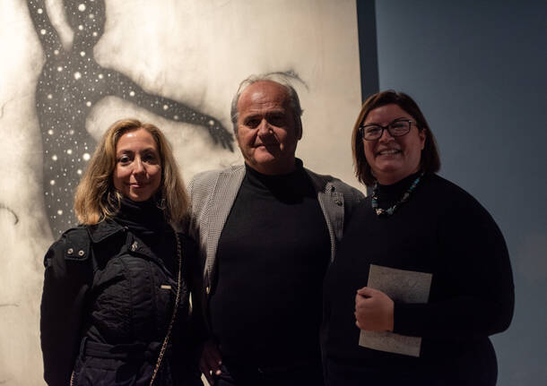 Omaggio a Troubetzkoy, inaugurata la mostra di Omar Galliani a Verbania