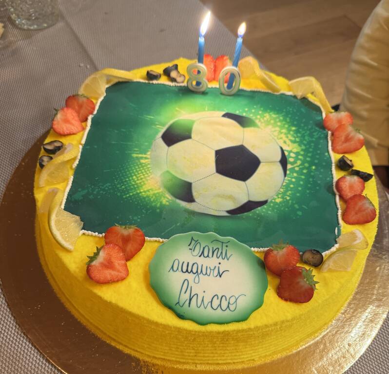 Gli 80 anni di Chicco Prato