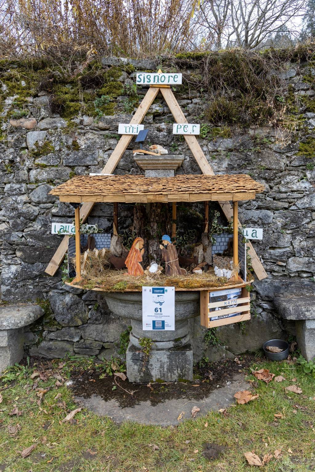 Crodo si illumina per Natale: saranno 71 i "Presepi sull'acqua" 