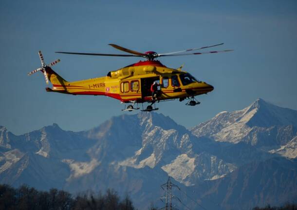 Elisoccorso a Gemonio