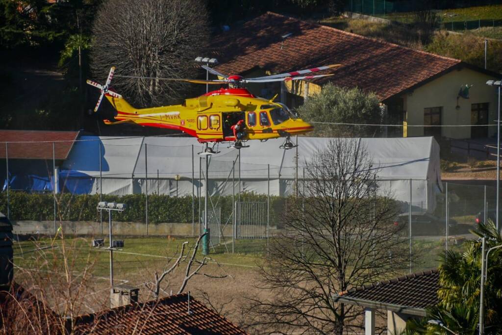 Elisoccorso a Gemonio