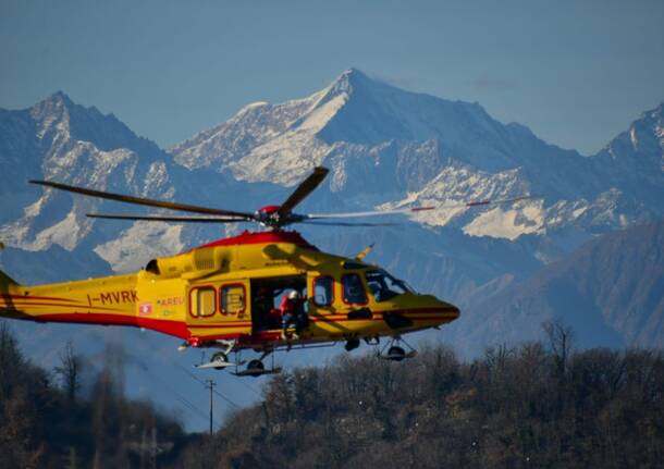 Elisoccorso a Gemonio